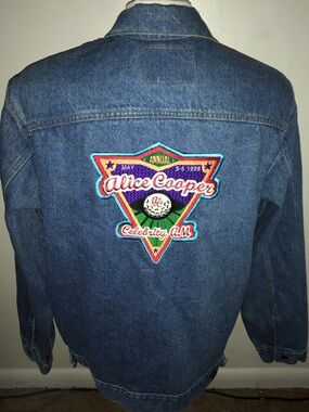 ACTOR OWNED Vintage Three Rivers Authentic Denim Mens Large USA Blue Jean Jacket